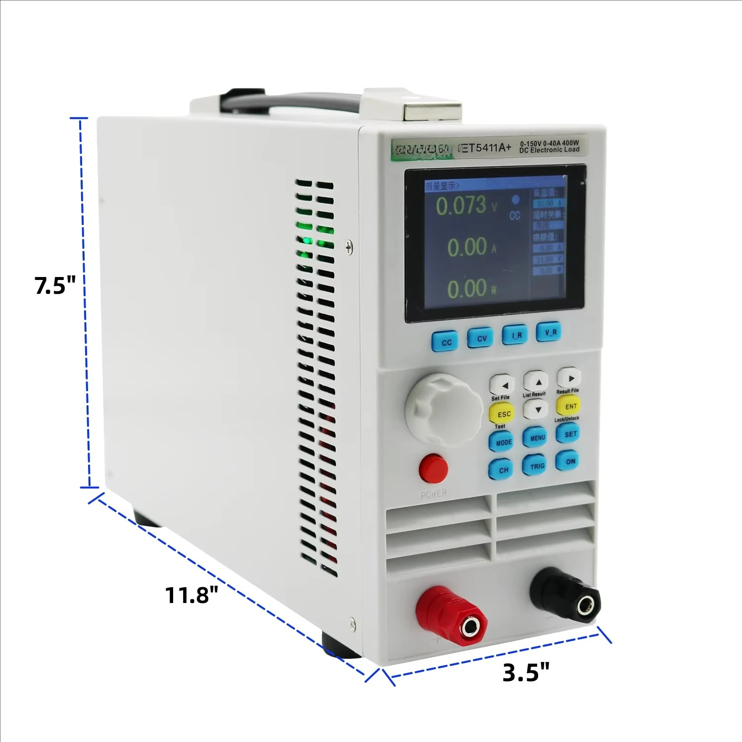 

ester ET5410A+ 400W 150V 40A Programmable Electronic DC Load Bank Electronic Testing Equipment