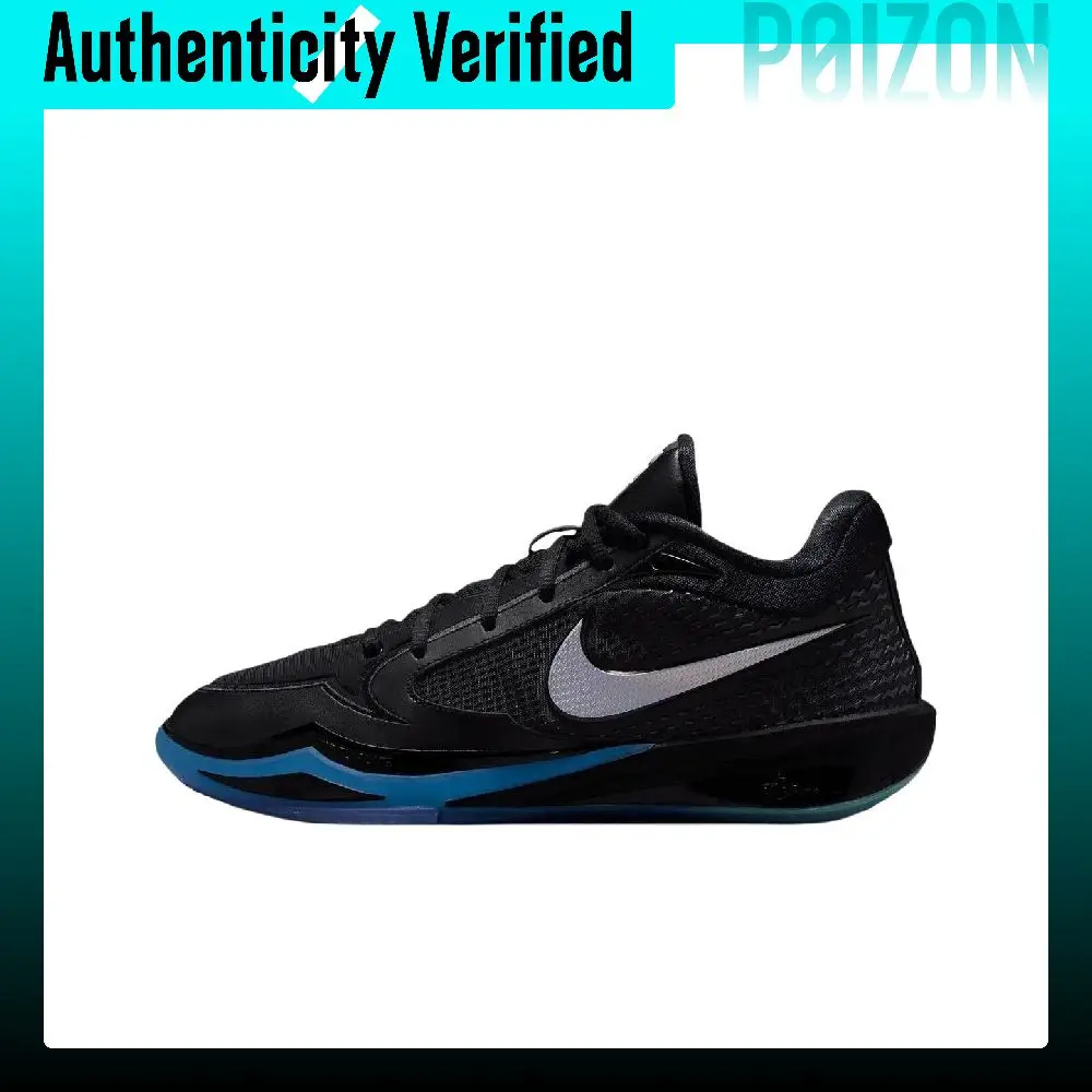 Nike Sabrina 4 Basketball Shoes Unisex Low-top Black Blue IX5220-001