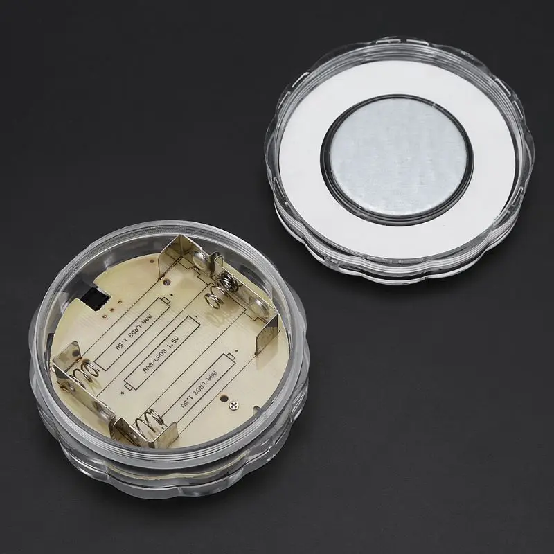 ضوء LED غاطسة مع وحدة تحكم عن بعد مقاوم للماء RGB متعدد الألوان 10-LED L