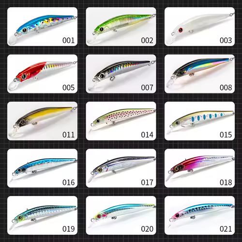 Hunthouse Trout Fishing Lure Sinking Jerkbait 70/80/105mm 7/8.5/18.5g Artist Minnow Sea Fishing Bait Twitch Hard Lure For Bass - Image 5