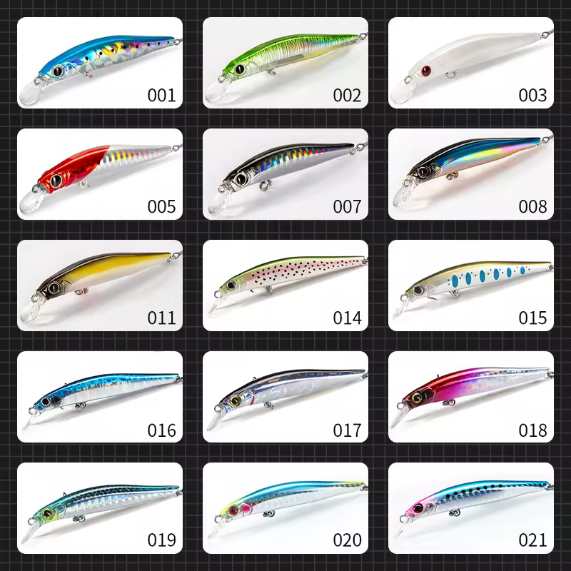 Hunthouse Trout Fishing Lure Sinking Jerkbait 70/80/105mm 7/8.5/18.5g Artist Minnow Sea Fishing Bait Twitch Hard Lure For Bass - Image 5