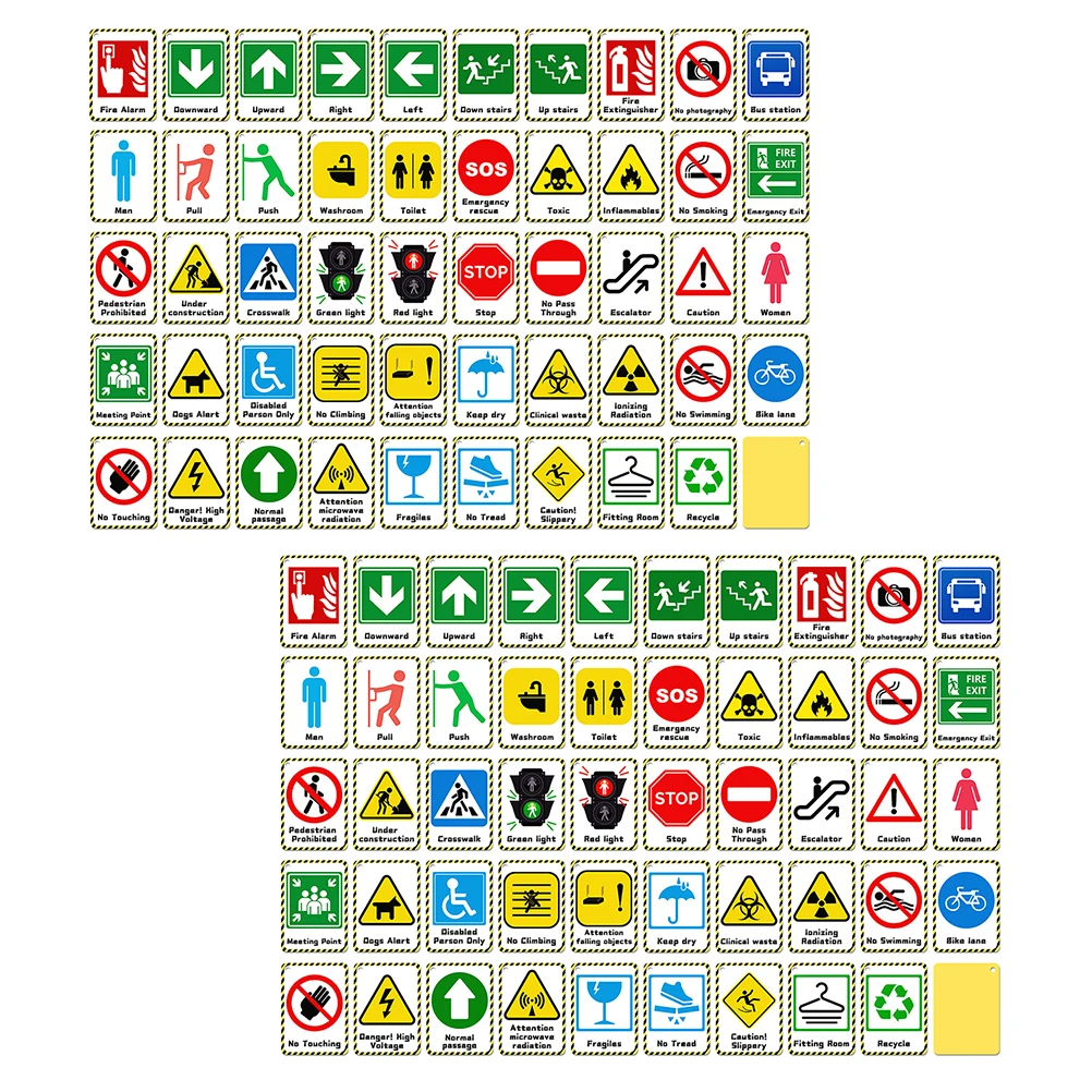 

2Set Early Childhood Education Picture Cards Cognitive Flashcards for Kids Interactive Learning Portable Waterproof Traffic