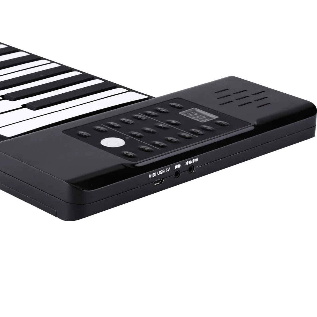 Hooqu حار بالجملة 88 مفتاح سميكة المحمولة اليد لفة البيانو البيانو الإلكتروني