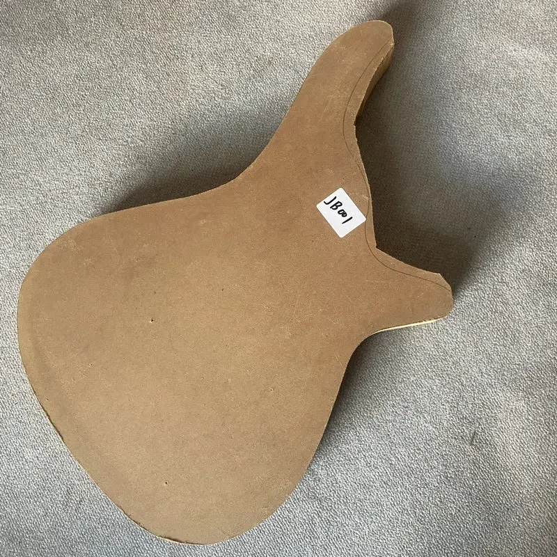 JB001 Unfinished Raw Materials Solid Wood+Ply Wood ST Electric Guitar Body  DIY Replace No Paints Right Or Left Hand Uncut DIY