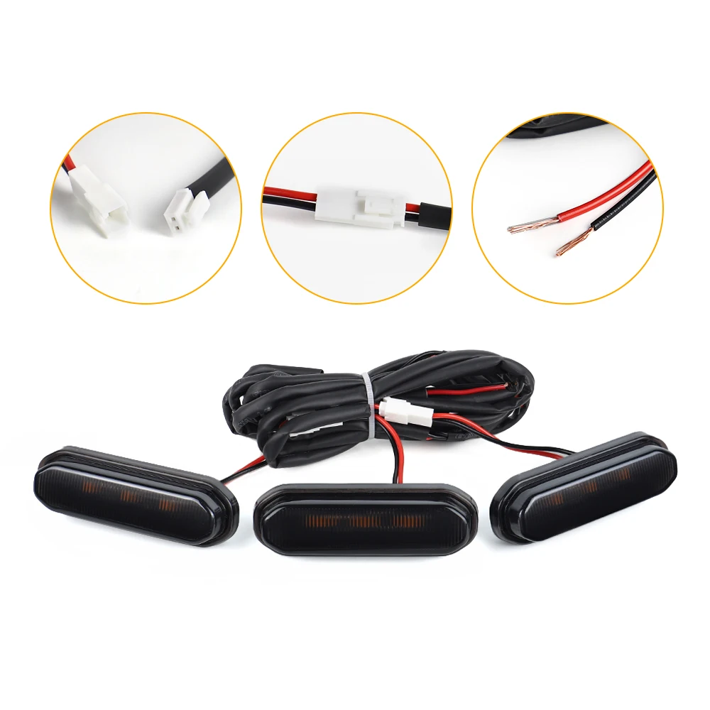 Front Grill Lights for Ford Bronco Sport 2021-2023