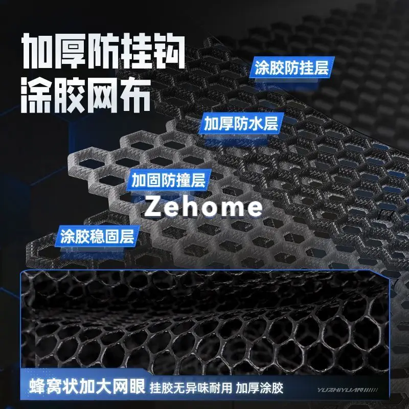 High Strength Fishing Landing Net Foldable High Carbon Rod Aluminum Alloy Complete Set Fish Net Pocket
