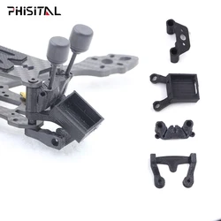 Soporte de módulo GPS de BN-220 impreso en 3D, soporte de TPU, antena en forma de T, asiento de soporte fijo para Dron FPV, Marco Mark5, piezas analógicas digitales