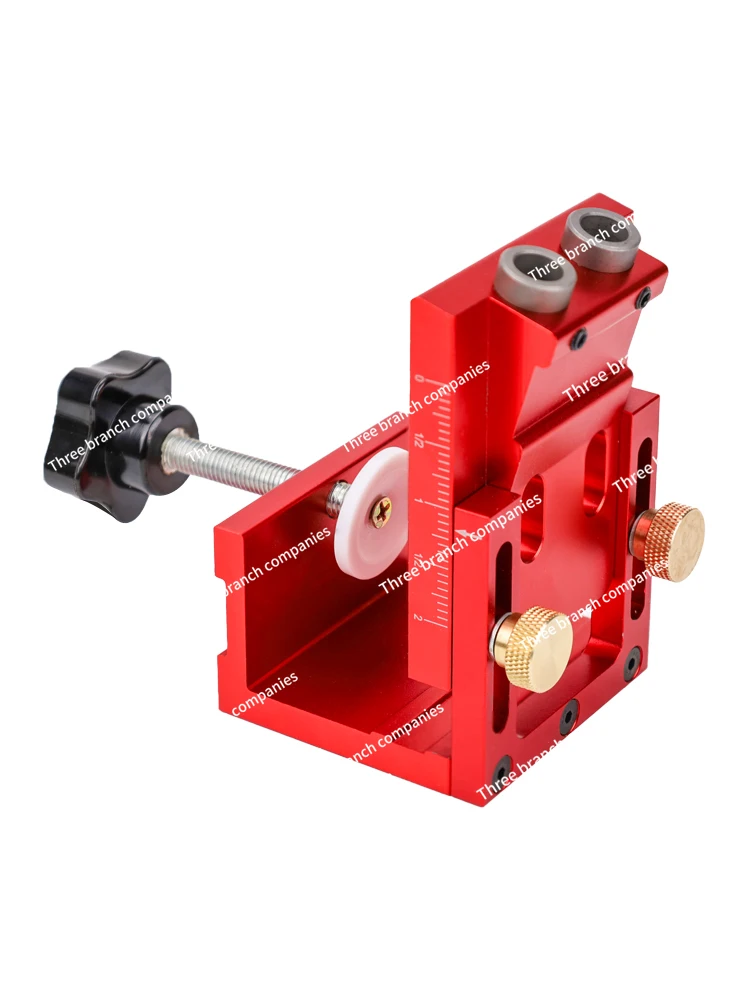 

Oblique Hole Tapper Wardrobe and Cabinet Splicing Wood Board Punching Locator Adjustable Drilling Bit Woodworking Tool