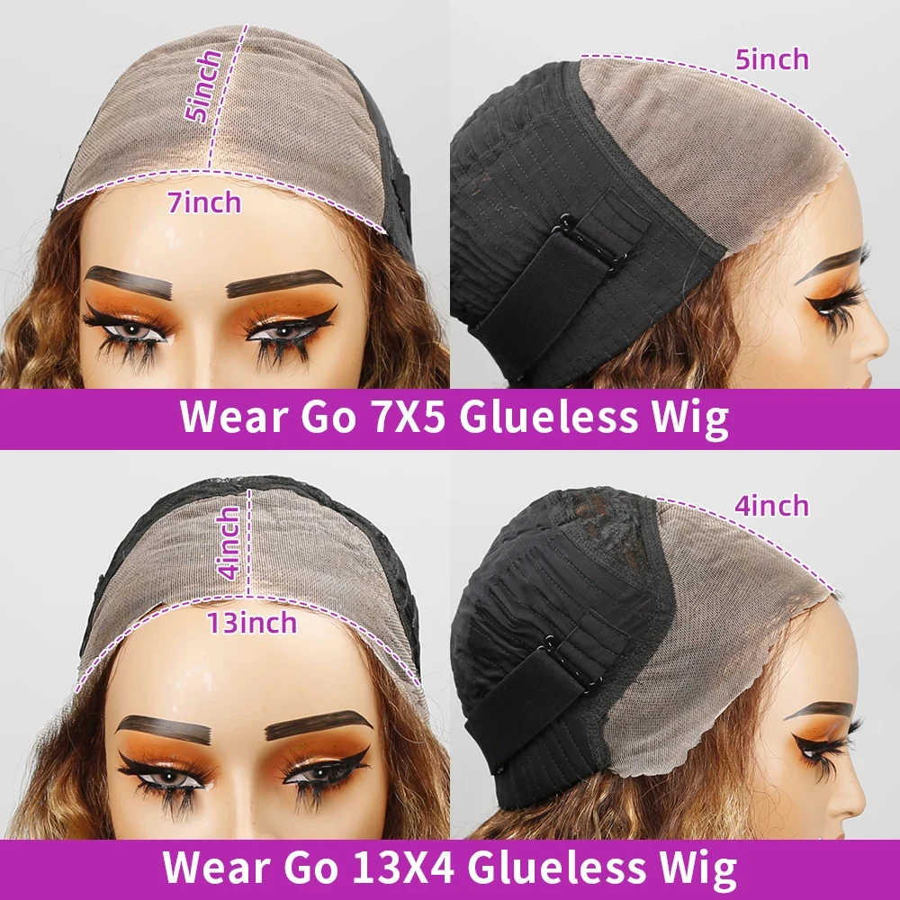 4/27 تسليط الضوء على بوب الباروكات مستقيم الدانتيل شعر مستعار أمامي شعر الإنسان أومبير أمامي بوب شعر مستعار شعر الإنسان Gluelss على استعداد للذهاب أومبير شعر مستعار بني