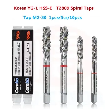 YG-1 T2809 Combo HSS-EX Spiralgewindebohrer M3 M4 M5 M6 M8 M10 M12 M16 M18 M20 M27 M30 Verarbeitung für Gusseisen Stahl Edelstahl AL usw.