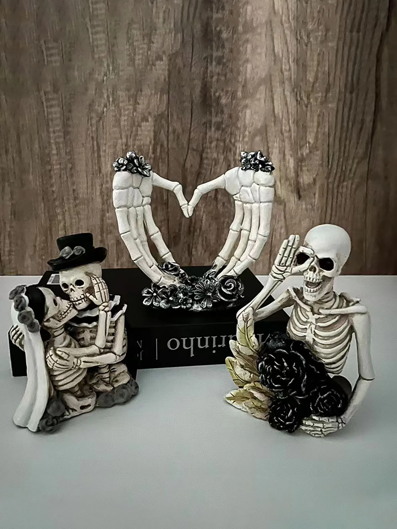 1pc decorazioni, ornamenti, decorazioni natalizie, decorazioni di Halloween, a forma di teschio, possono essere utilizzati per la decorazione di Halloween, entrambi