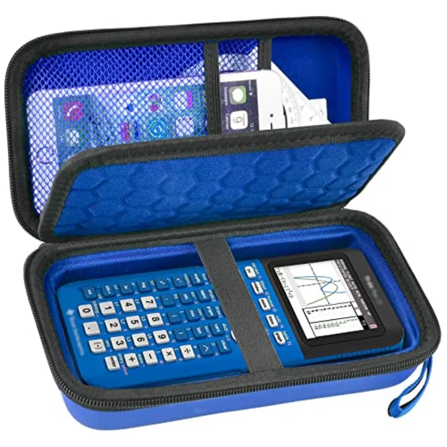 

Graphing Calculator Case Compatible with Texas Instruments TI-84 Plus CE/TI-83 Plus CE, Hard Storage Holder for Students, Schoo