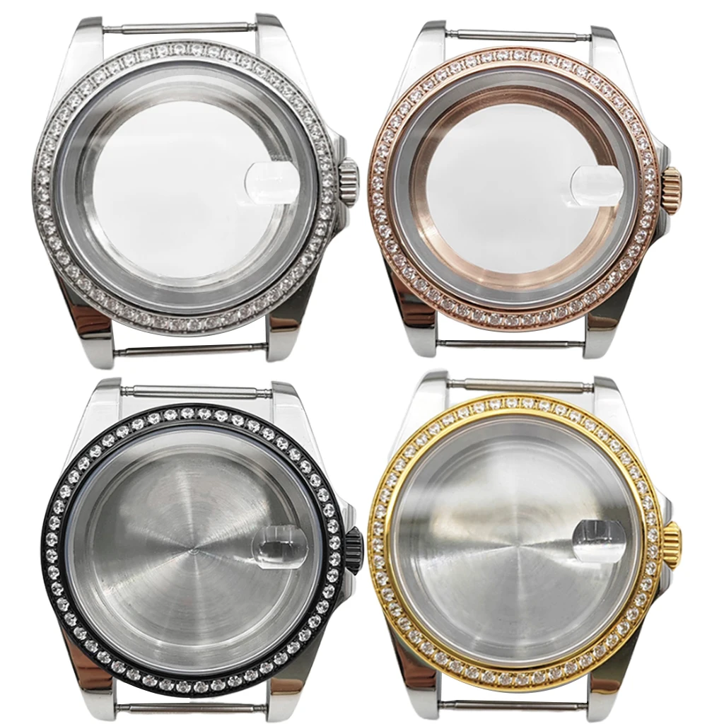 

36mm 39mm Watch Case Sapphire Glass For NH35 NH36 ETA 2824 PT5000 ST2130 Automatic Movement