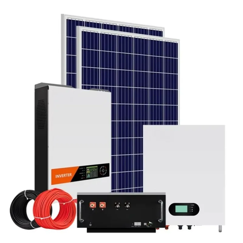 Home Off-Grid PV Energy Storage Microgrid System 3-10KW Solar Inverter Lithium Pack For Residential Daily Power Usage Custom