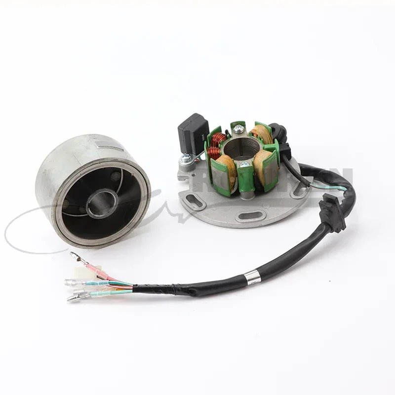 

150cc 8 Coil Stator Magneto Housing for LF Lifan Horizontal Motor Racing Rotor Dirt Bike Monkey 140cc Go Kart ATV Motorcross UTV