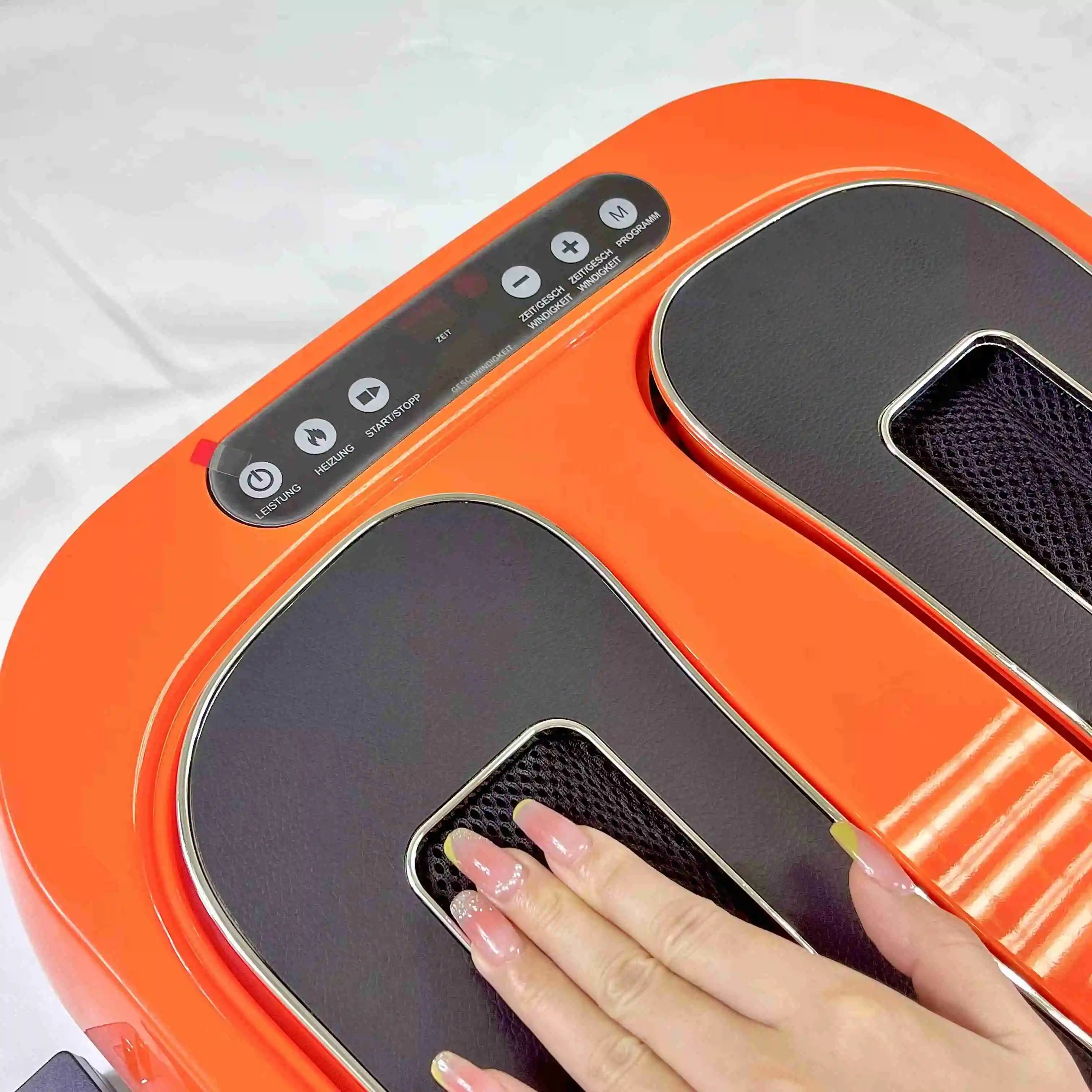 Foot Massager Machine Remote Control Adjustable Vibration (1-10 Speeds) Increased Blood Circulation Plantar