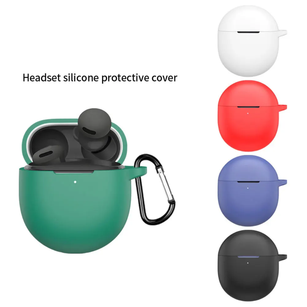 Silicone Earphone Case For Googles Pixel-Buds 2A 2025 In 5-color Earbuds Protective Cover With Keychain Earphone Accessories