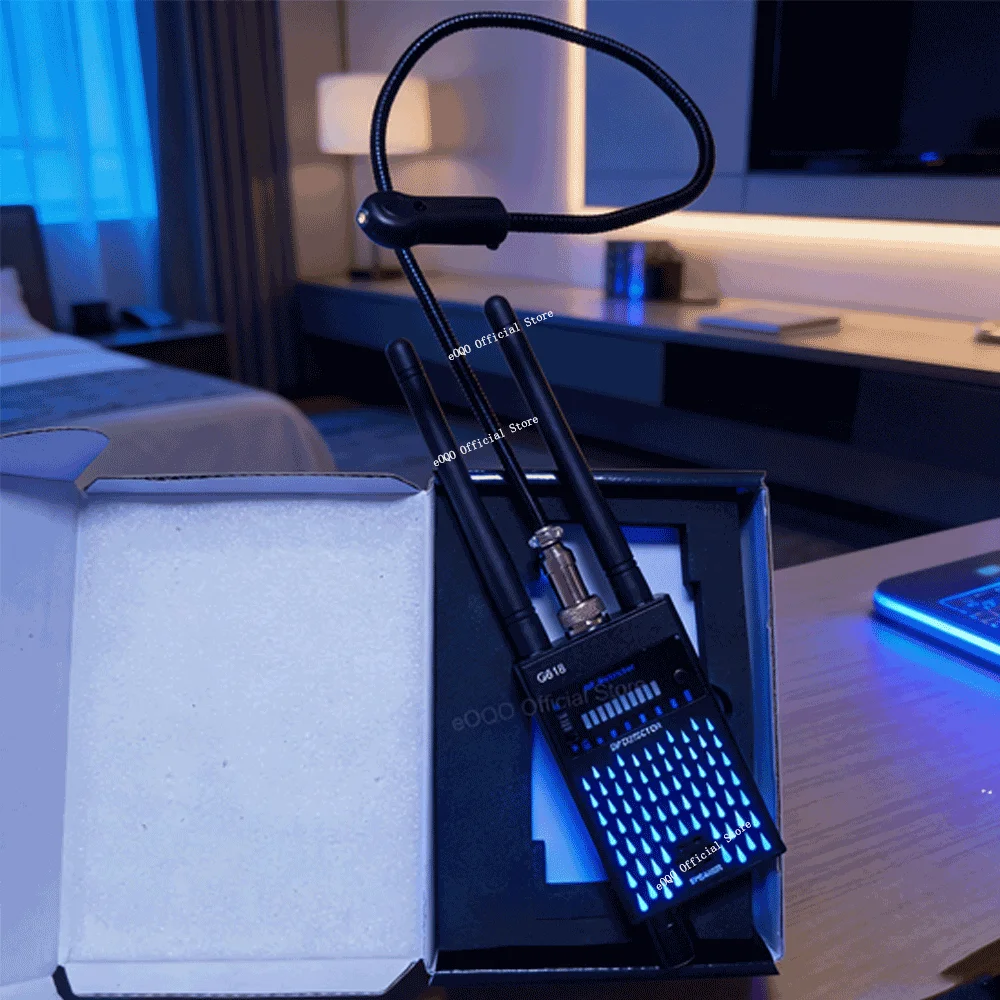 

Профессиональный детектор RF-сигналов для защиты от шпионажа, обнаружитель GSM-жучков, датчик GPS-трекеров, сигнализация, сканер для обнаружения скрытых камер и линз, устройство для обеспечения безопасности