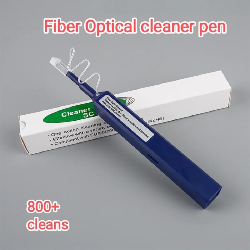 

FTTH Fiber Optic Cleaning Pen, SC, FC, ST, LC, MU, 1.25mm, One-Click Cleaning Tools, Optical Fiber Connector Cleaner