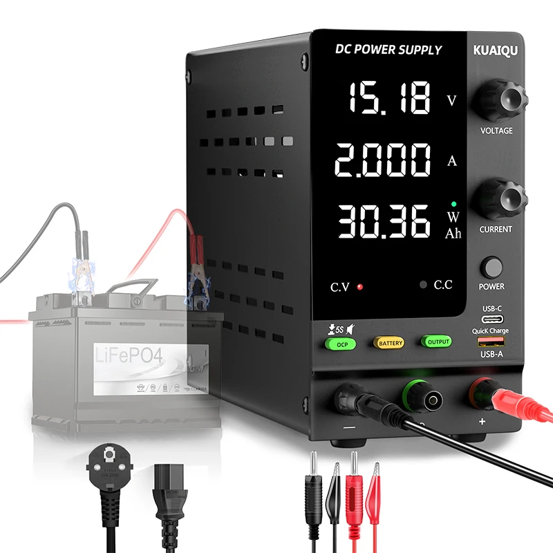

SPS-C3010S 30 В 10 А 300 Вт Лабораторный источник питания постоянного тока 24 В 15 В 12 В Источник питания для заводского ремонта Зарядка литиевой батареи LiFe Po4