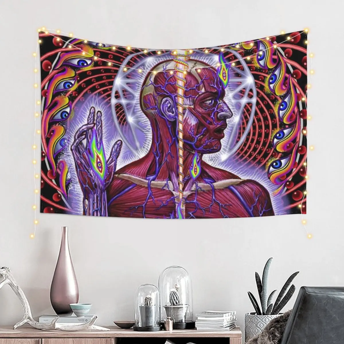 Lateralus ?nima Fear Inoculum 10,000 Days Undertow Tapestry Room Decorating Aesthetic Room Decor Cute Hanging Wall Tapestry