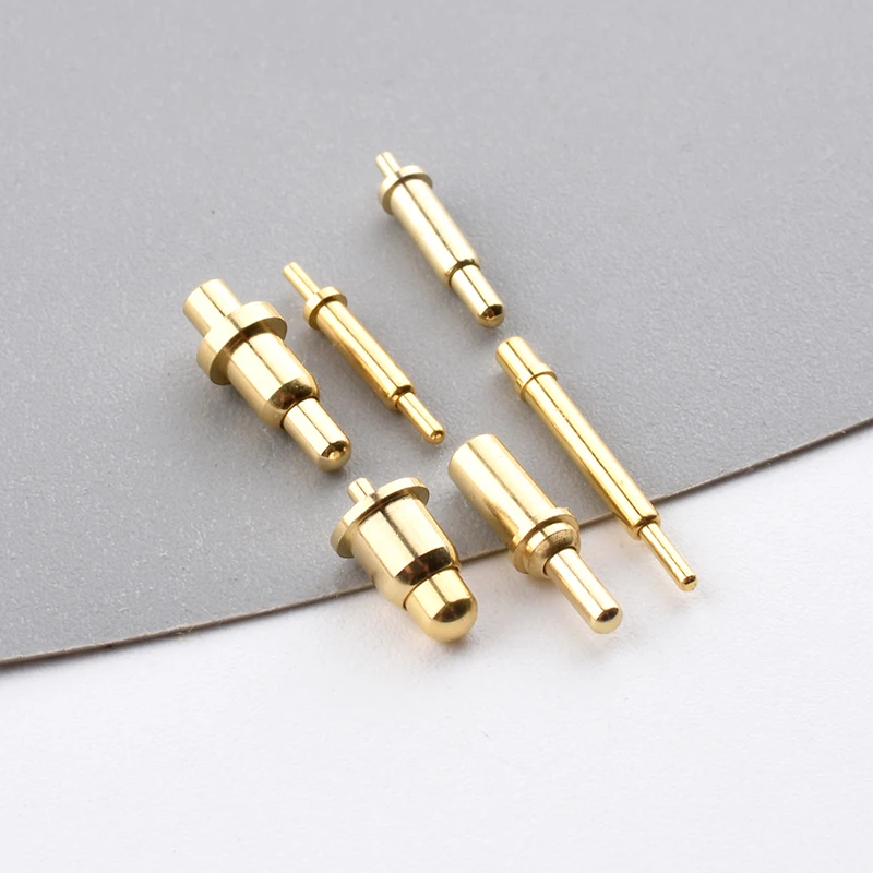 10PCS Pogo Pin Connector Pogopin Battery Spring Load Contact SMD Pin PCB 2 3 4 5 6 7 8 9 10 12 14 15 16mm Test Spring Probe ﻿