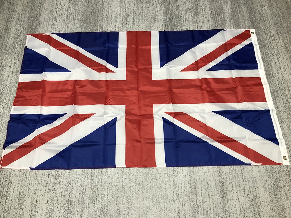 Great British flag 90*150cm polyester hanging United Kingdom national flag 3x5fts England UK Flag indoor outdoor decor