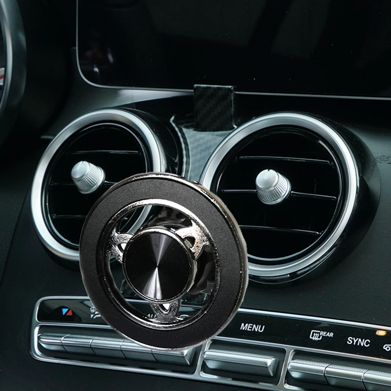 

Car magsafe holder gravity phone holder phone clip for Mercedes Benz W205 GLC X253 GLC43 GLC63 for iPhone for Android