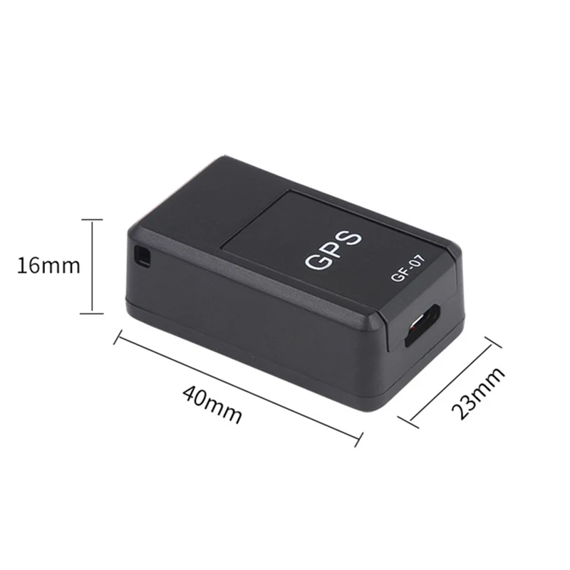 GF-07 Mini Gps Tracker Auto Gps Huisdier Kinderen Ouderen Anti-Verloren Apparaat Auto Real Time Tracking Locator Magnetische Voertuig Locator