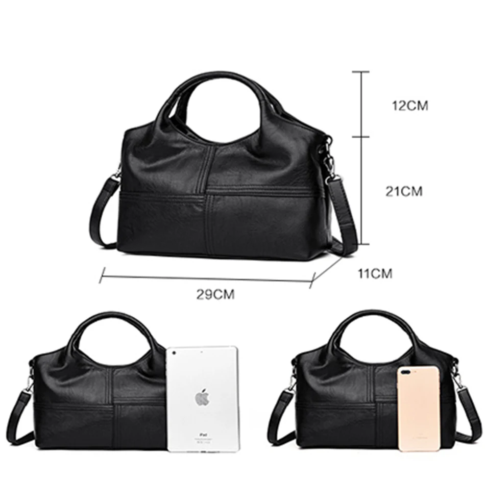 Genuine Brand Handbags Soft Leather High Quality Women Bag 2024 Small Casual Female Messenger Shoulder Bag Ladies Crossbody Bag