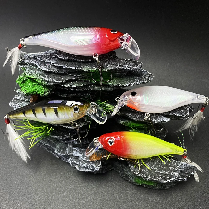 90mm 13g ロングキャスト シンキングミノー フェザー - Saltwater Fishing Hook のレビューと価格