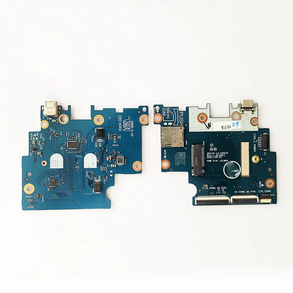 OEM For Dell Chromebook 11 3100 2-IN-1 Laptop Type-c USB-C USB DC Power Connector Jack DC-IN Charging Switch Power Button Board