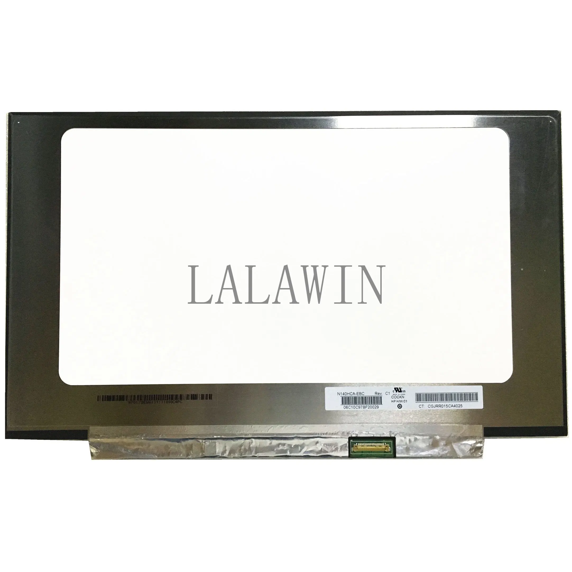 LALAWIN N140HCA-EBC N140HCA-EBA N140HCA-GA3 N140HCA-EA3 N140HCA-EAC 30 pin EDP IPS LCD Laptop LED Display Screen 1920X1080