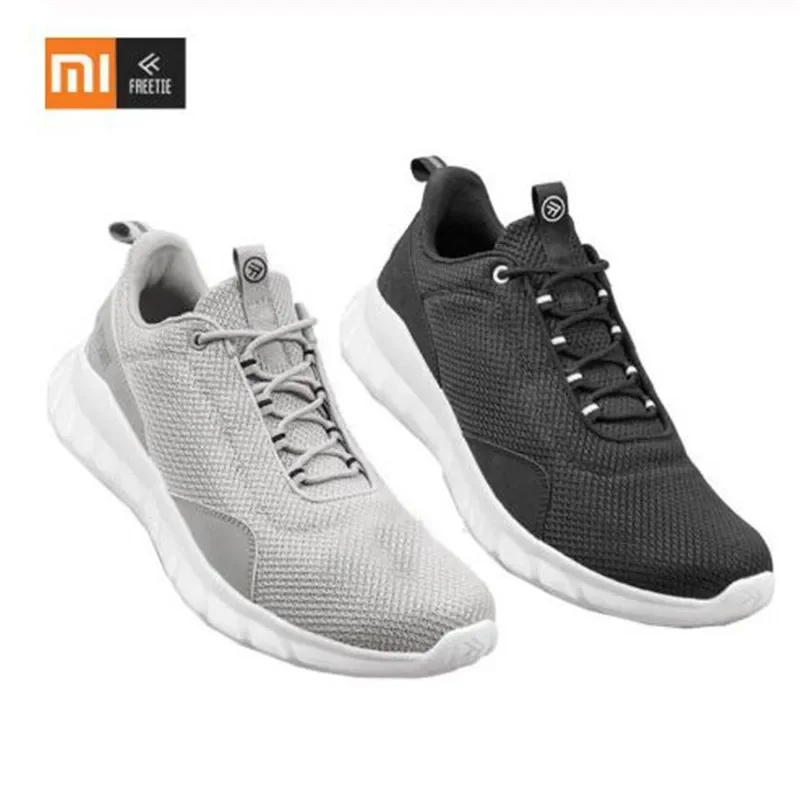 Original Xiaomi Mijia Freetie Light Weight Running Shoes Men's City Sneaker Air Mesh Breathable EVA Sole Casual Smart Shoes