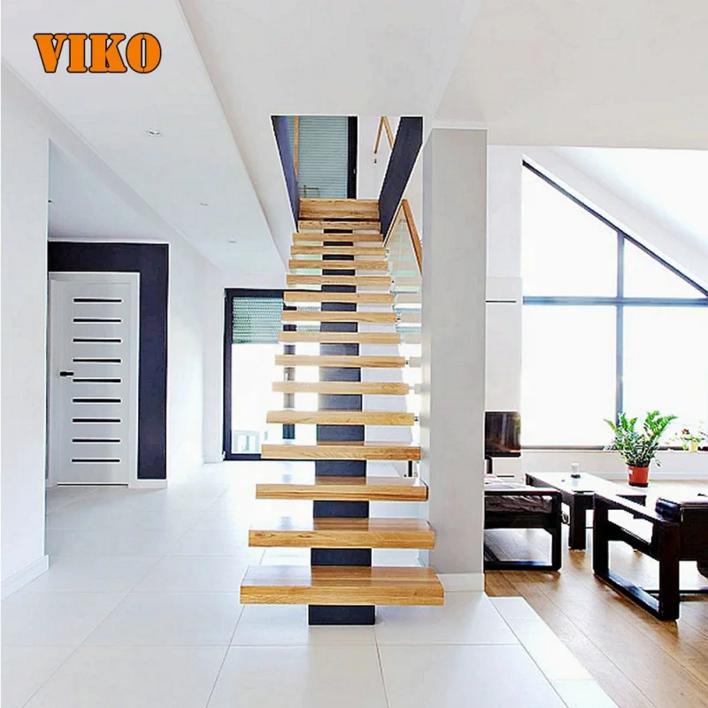 Custom.VIKO 2026 سلالم للاستخدام المنزلي الحديث تصميم سلم مستقيم أحادي سترينجر