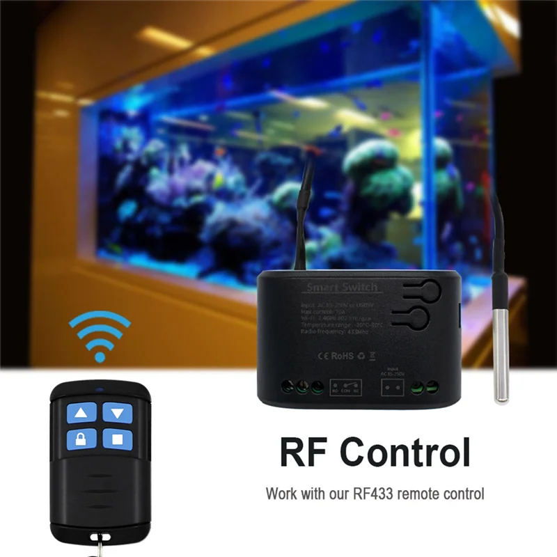 

Умный переключатель Tuya Tuya Wi-Fi Умный переключатель температуры Умный переключатель с термостатом Sensorabgi