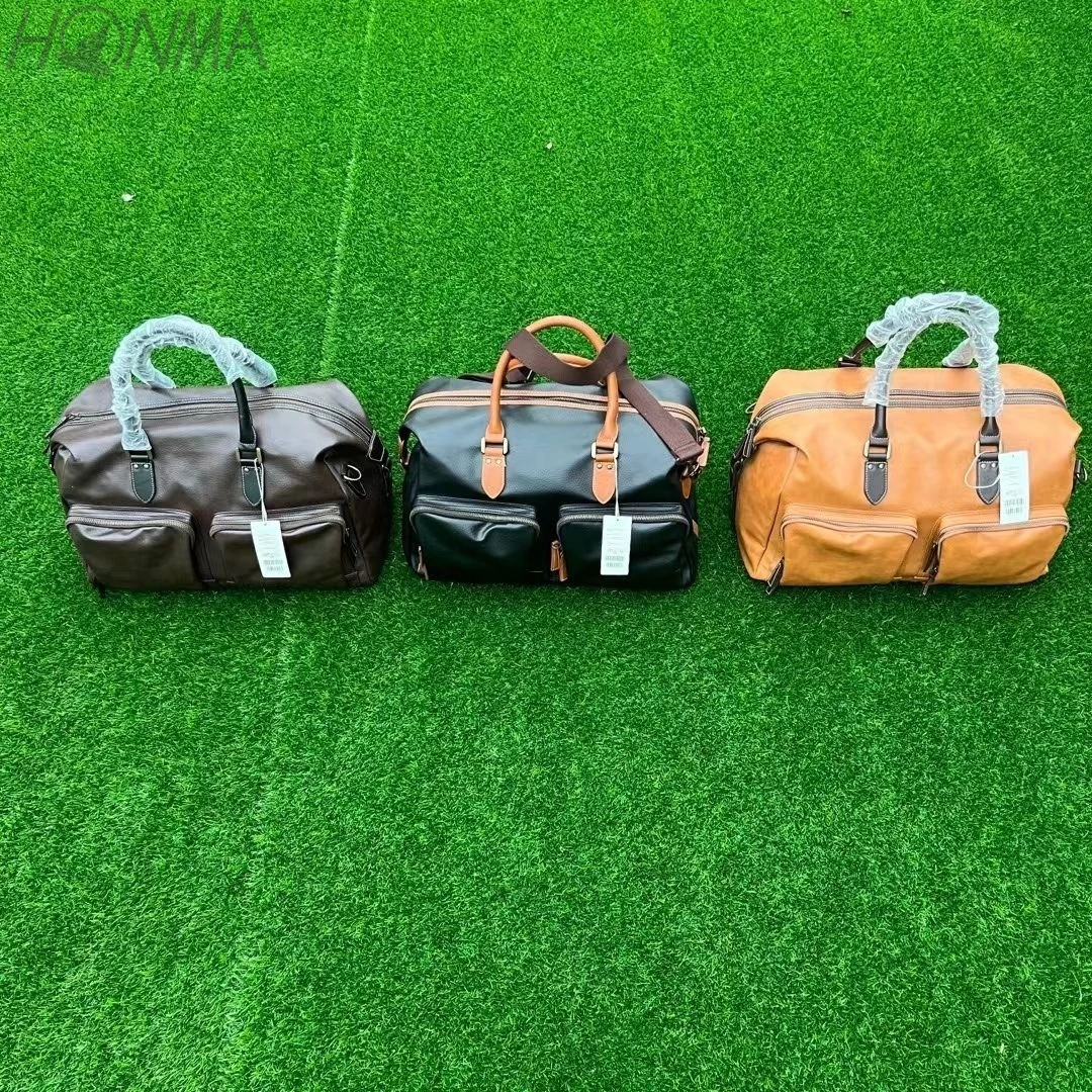 HONMA Golf Clothing Bag Large Capacity Travel Duffel Portable Handbag Weekend Luggage Organizer for Men Women