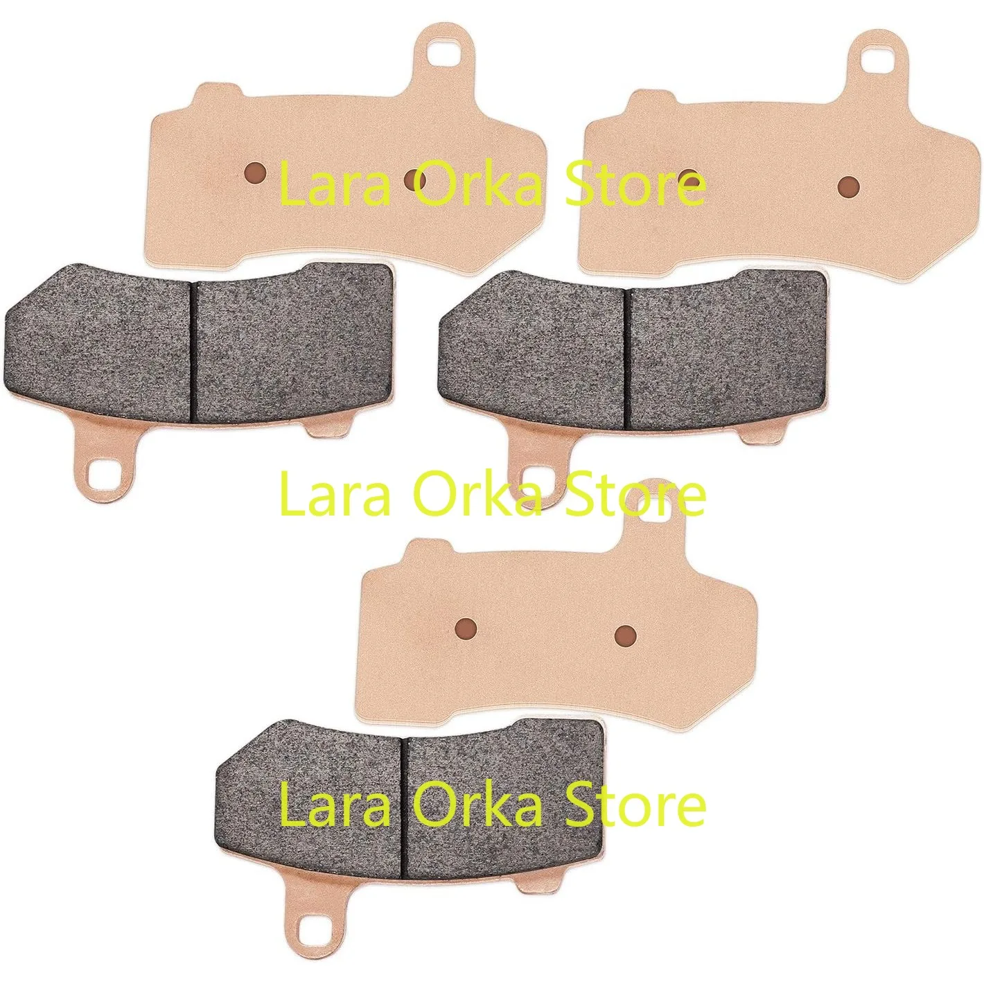 

Front & Rear Sintered Brake Pads Kit - Compatible with 2008-2022 Harley Road Glide, FLHR Road King, FLHX Street Glide 41854-08