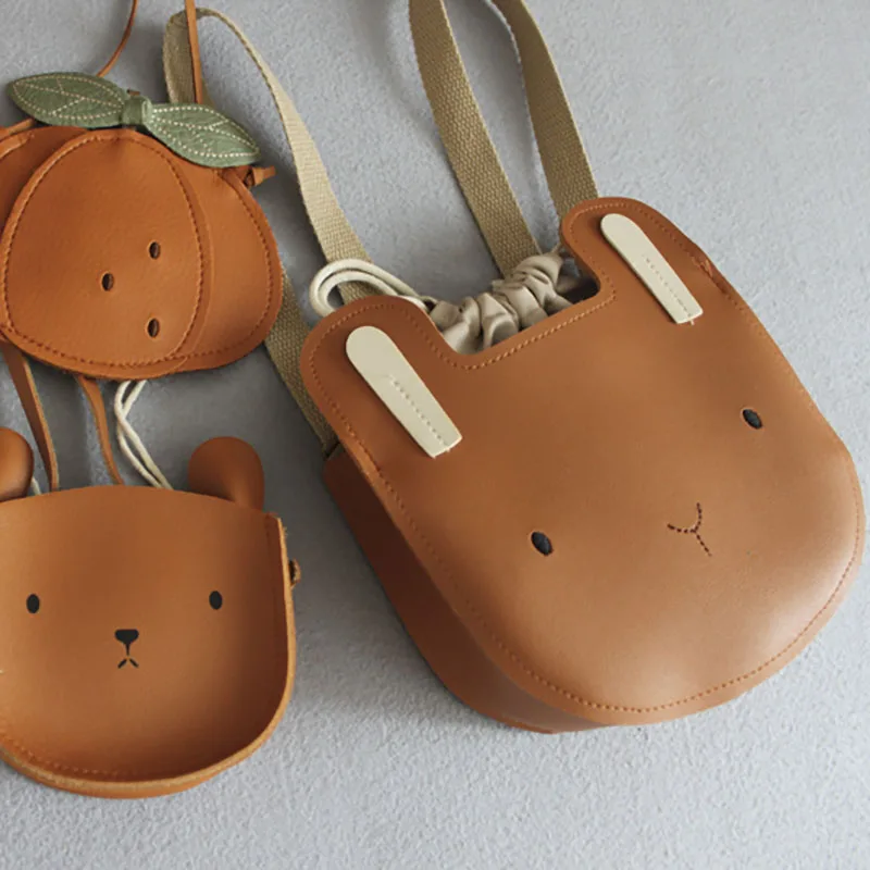 EnkeliBB Kleinkind Mädchen Schöne PU Taschen Kinder Baby Alle Zubehör Großhandel Kinder Niedlichen Tier Kleine Taschen Fotografische Requisiten