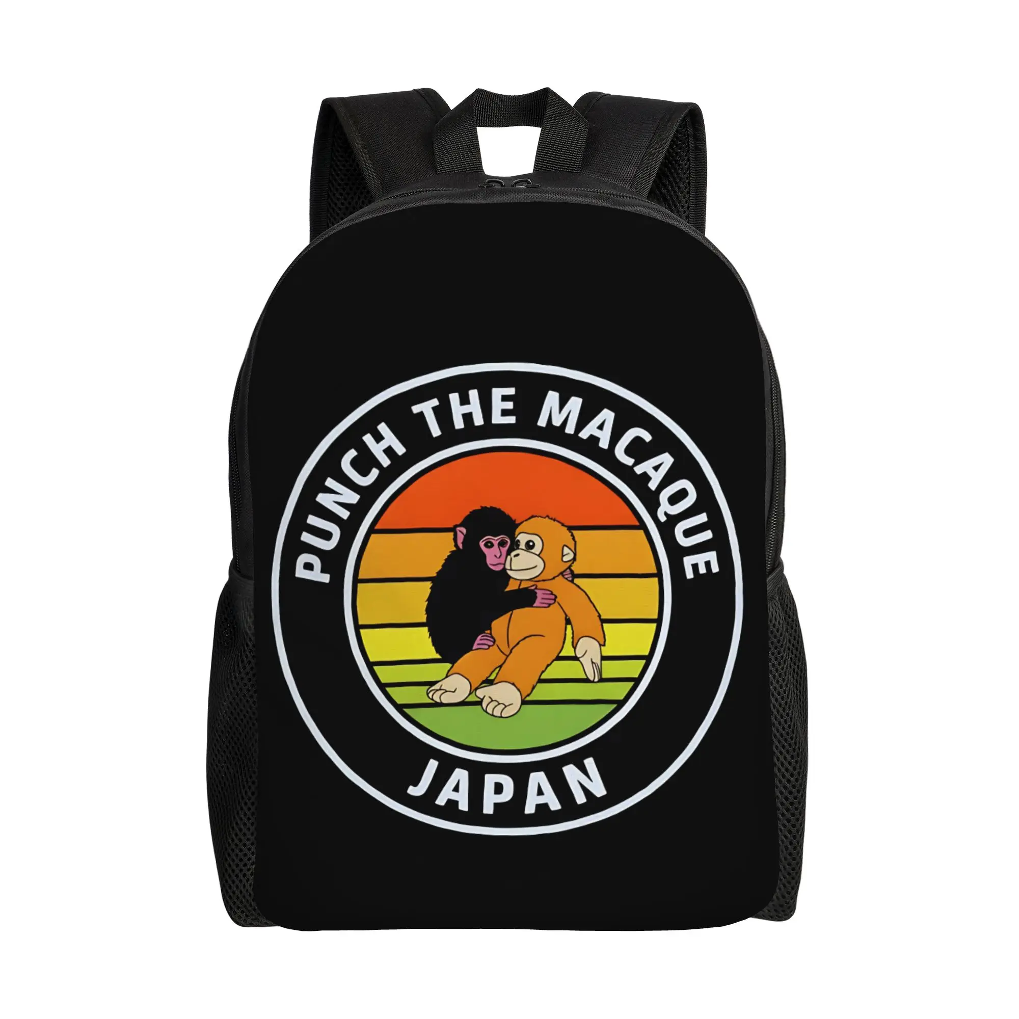 mochila-fashion-punch-monkey-macaque-para-estudantes-e-trabalho-mochila-de-dia-com-emblema-de-macaco-japones-para-homens-e-mulheres-bolsa-de-ombro-para-laptop