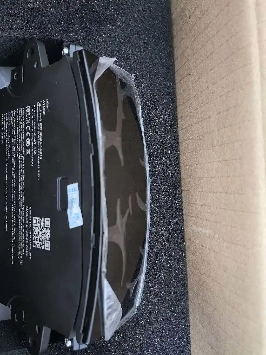 HESAI Brand new and 2024 inventory machine AT128P 128-line solid-state vehicle mounted 3D LiDAR