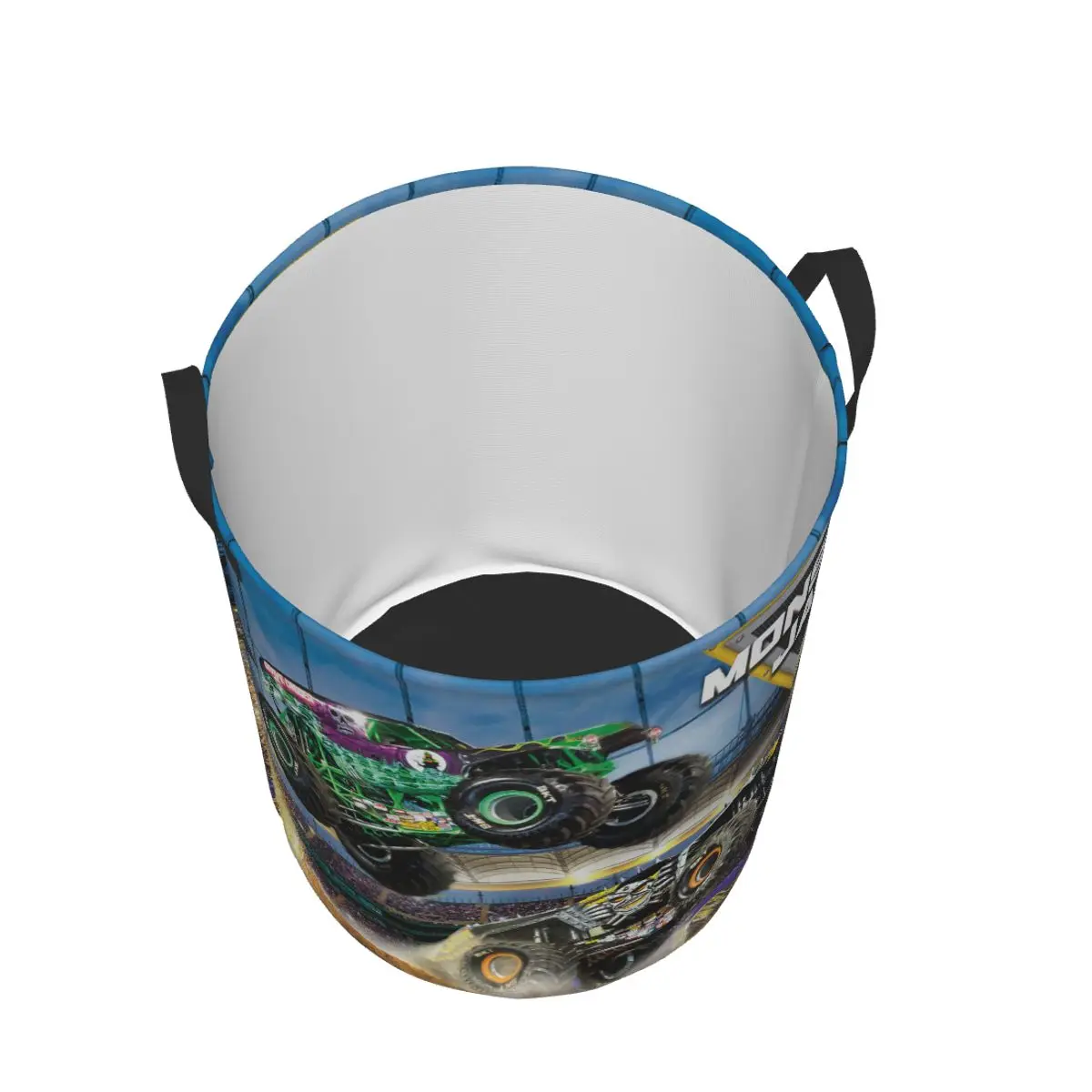 جامع الغسيل الكلاسيكي الوحش المربى نمط سلة الغسيل قابلة للطي منظم منزلي سلة غسيل الطفل منظم منزلي