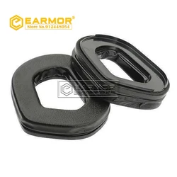 Silicone Gel Ear Almofada Pad, Ossmen Earmor Headset Earmuffs, Headset Acessórios Fit para M31, M32, M31H, M32H, Par, S03