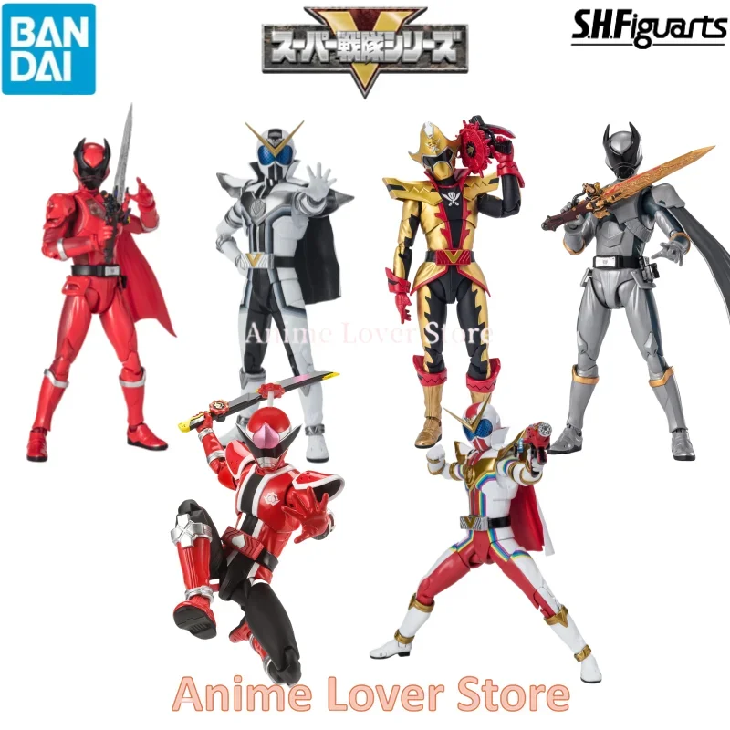 

Оригинальная игрушка Bandai shположении SHF Super Sentai Kuwagata Ohger Don Momotaro Two Kaizer Zenkaizer Ohku Wagata Ohger фигурка аниме игрушка