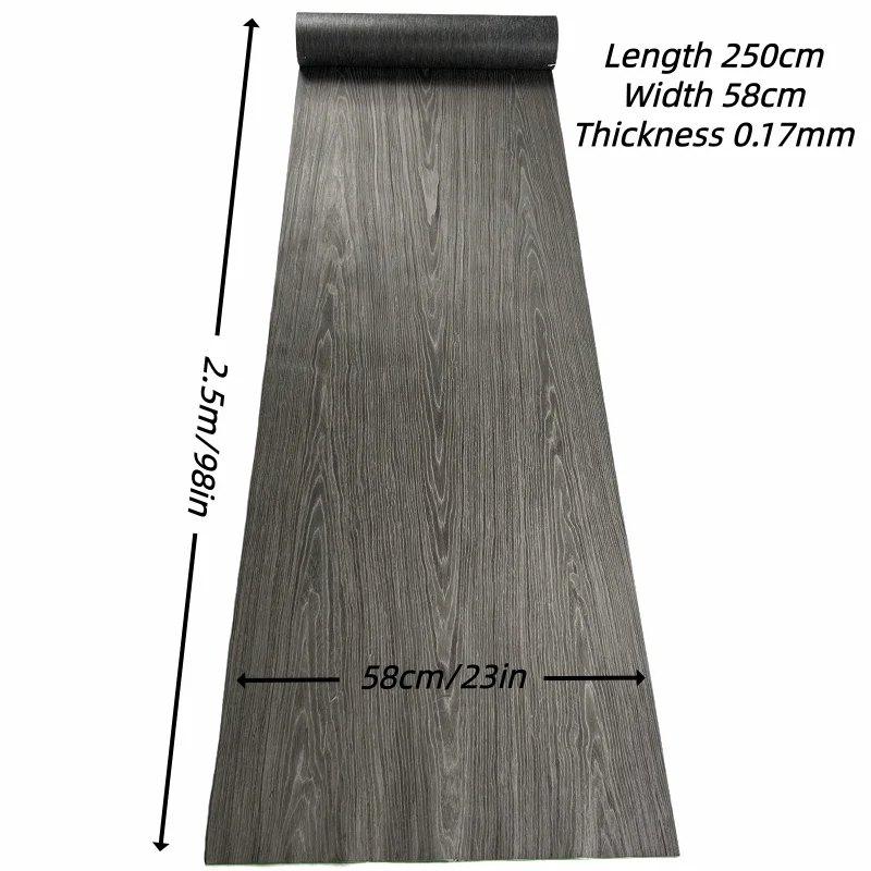 Tech Black Apricot Wood Veneer Coffee Table Tops Premium Quality High-End Sheet DYI for Electric Guitar