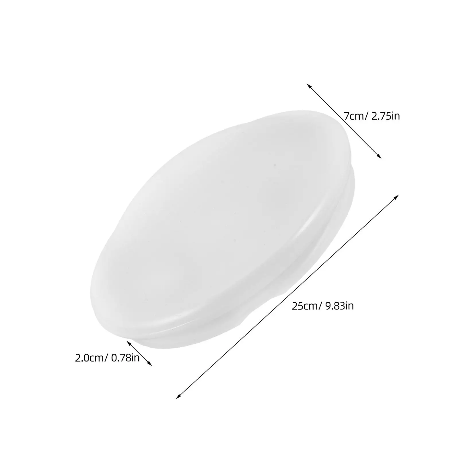 Ceiling Fan Light Lampshade Replacement Acrylic 7.86 Inch Od Frosted Mushroom Style Cover Easy to Install for Home Office Fan