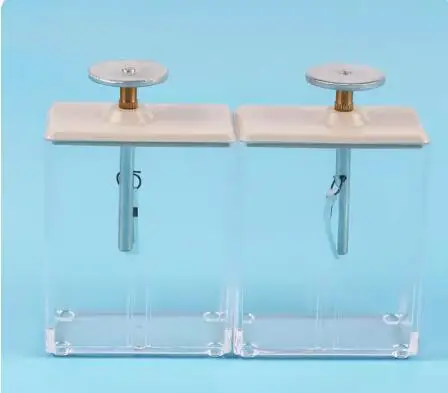 1Set (2Pcs) Platinum Foil Electroscope Set For Physics Electricity Experiment