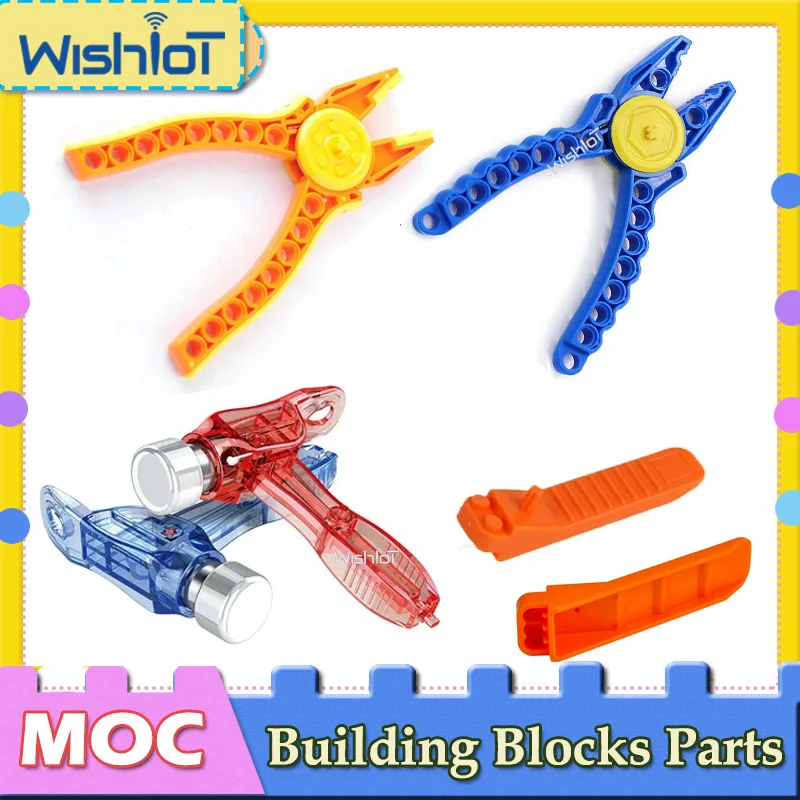 

Инструменты для разборки Moc, строительные блоки, детали, плоскогубцы, щипцы для снятия зажимов, молоток, инструмент, технология, кирпичи, аксессуары «сделай сам»