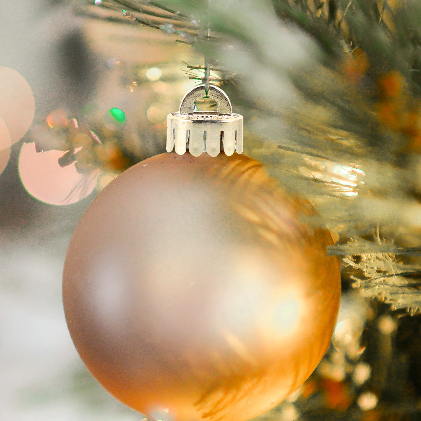 

12 шт., рождественские украшения, шариковые колпачки, золотые, диаметр 2, 5 см, аксессуары для дня рождения, свадьбы, чехлы для подвесок, детали для рождественской елки