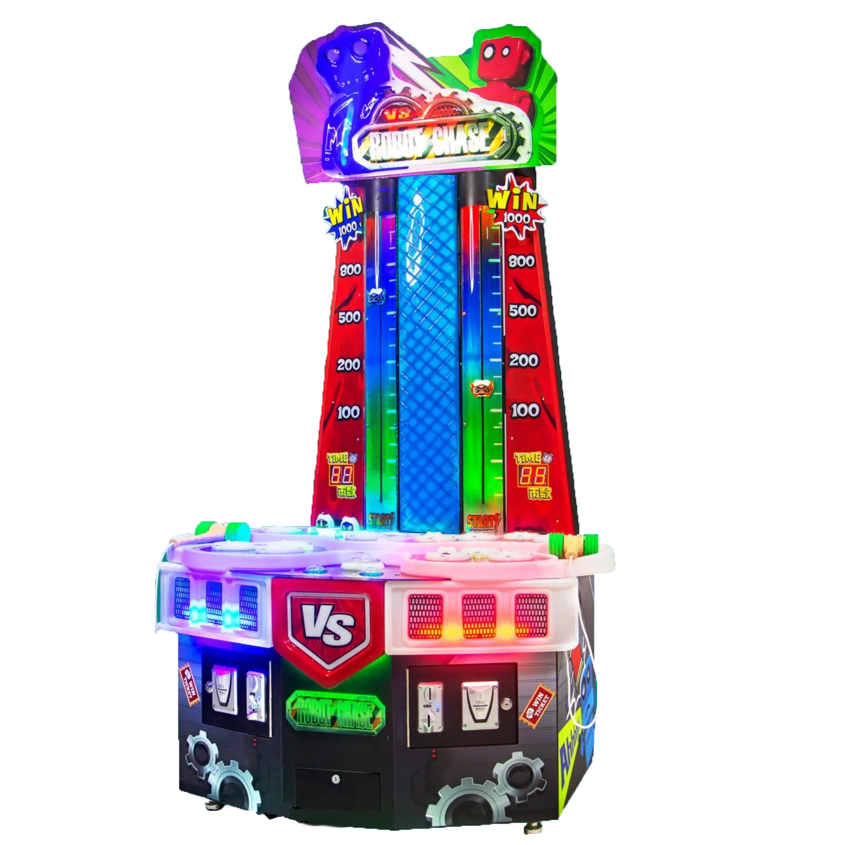 MSKY Hammer Skill Machine Two-Player Redemption for kids Indoor FEC Wooden Arcade Game Coin Operated Whack A Mole on sale!
